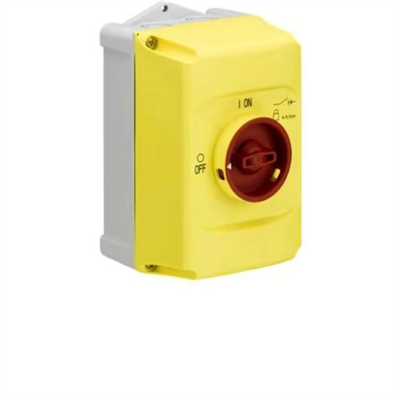 ABB IB132-Y CUSTODIA GIALLA MS116/132 MAN ROSSA