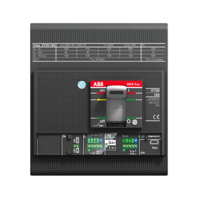 ABB INTERRUTTORE SCATOLATO XT2N 160 EKIP LS/I IN160A 4PFF INN100%