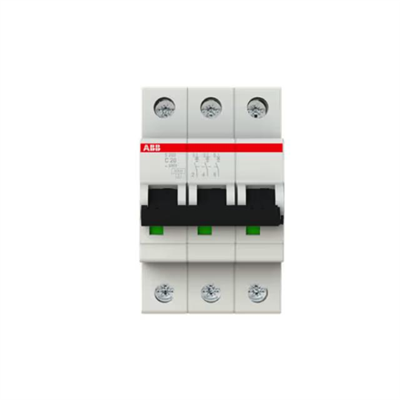 ABB S203 C20 INTERRUTTORE AUTOMATICO 6KA 3P