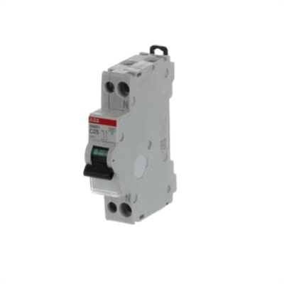 ABB SN201 C25 INTERR. AUTOMATICO 1P+N 6KA 1M