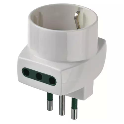 ADATTATORE MULTIPRESA S11+2P11+P30 BIANCO