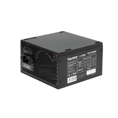 ALIMENTATORE VULTECH VPS-A500ER 500W CON VENTOLA DA 12CM TERMOREGOLATA - RETAIL SERIE ESSENCE