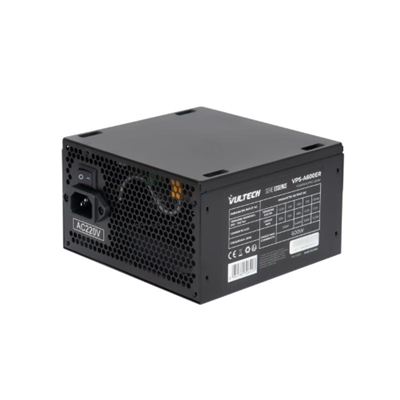 ALIMENTATORE VULTECH VPS-A600ER 600W CON VENTOLA DA 12CM TERMOREGOLATA - RETAIL SERIE ESSENCE