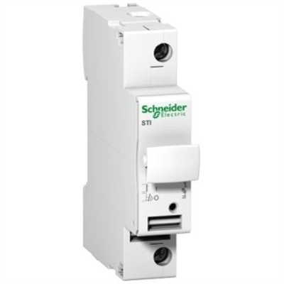 BASE PORTAFUSIBILE STI - 1P - 10.3X38 - 500 VCA