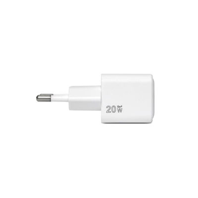 CARICATORE ADATTATORE UNIVERSALE VULTECH CC-120PDCUGWH 1 PORTA USB TYPE-C PD20 QC 3.0 GAN 20W