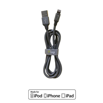 CAVO DATI E ALIMENTAZIONE LIGHTNING 1,2M MFI APPLE PIXY PCV-A01