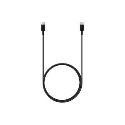 CAVO DATI E ALIMENTAZIONE USB TYPE-C A USB TYPE-C ORIGINALE SAMSUNG 1,8M NERO EP-DX310JBEGEU