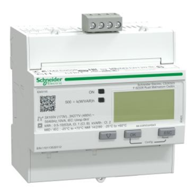 CONTATORE ENERGIA IEM3155 - 3P+N - INSERZIONE DIRETTA 63A - MODBUS 1DI+1DO -MID
