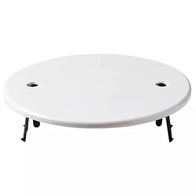 COPERCHIO ROTONDO Ø94MM +GRIFFE BIANCO