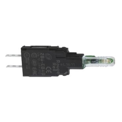 CORPO LAMPADA SPIA - ZB6 - LED INTEGRATO ROSSO - 12-24 V
