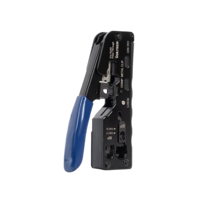 CRIMPATRICE VULTECH CRI-TP1 ADATATTA A CONNETTORI PASSANTI CON SPELLA FILI