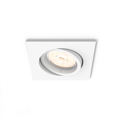 DONEGAL QUADRO WHITE 1xNW 230V