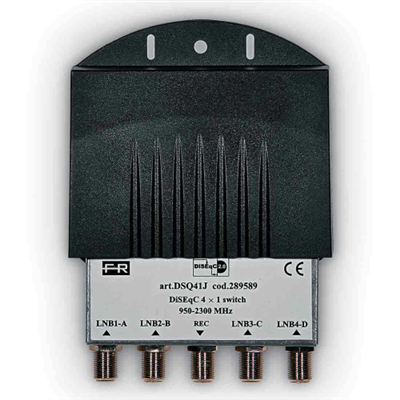 DSQ41J SWITCH DI LINEA DISEQC 2.0 4IN 1OUT