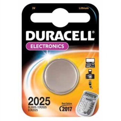 DURACELL LITHIUM PILA AL LITIO 3V DL/CR2025 - BLISTER 2PZ