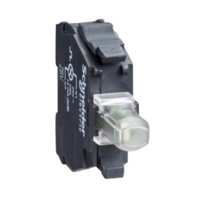 ELEMENTO LUMINOSO- Ø22 - LED INTEGRATO VERDE - 24 V
