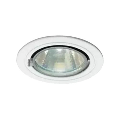 FARETTO DA INCASSO FISSO D65 - GU5.3 - CROMATO