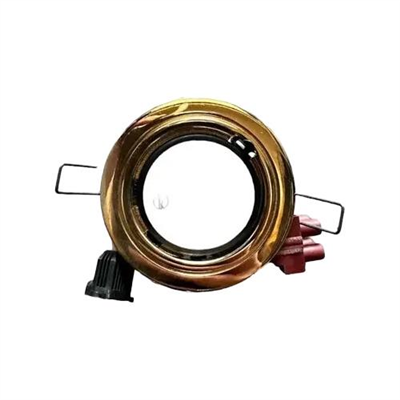 FARETTO DA INCASSO FISSO D65 - GU5.3 - DORATO