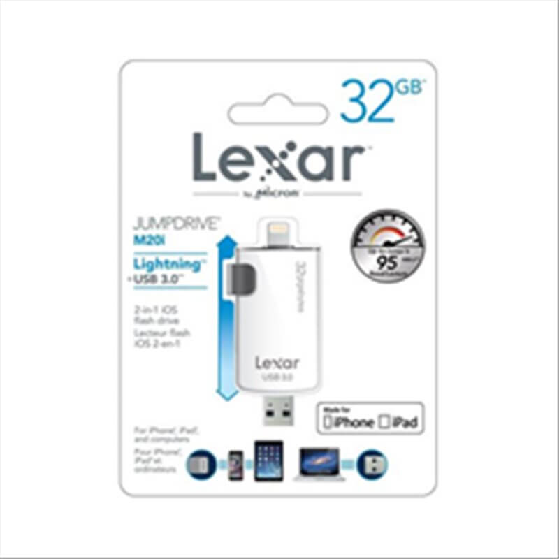 PENDRIVE LEXAR USB Flash 32GB 3.0 LJDM20I-32GBBEU LIGHTNING