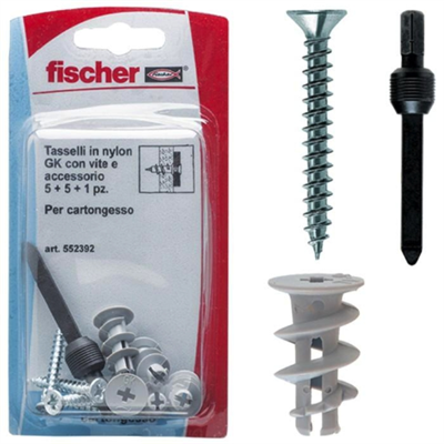 FISCHER GKS K TASSELLO NYLON E VITE - CONF. 5PZ