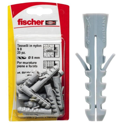 FISCHER S 8 K - TASSELLI S 8 K - CONF. 20PZ