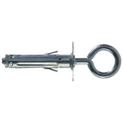 FISCHER SBS 8/3 - TASSELLI IN ACCIAIO SBS 8/3 CON OCCHIOLO - CONF. 50PZ