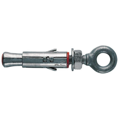 FISCHER TASSELLI IN ACCIAIO SLM 10 O CON OCCHIOLO - CONF. 25PZ