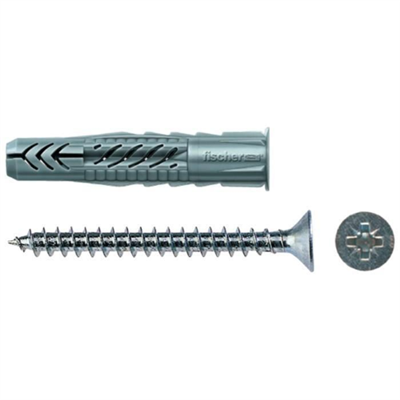 FISCHER TASSELLI UX 6X50 R S/10 CON VITE - CONF. 50PZ