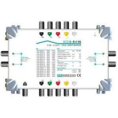 FRACARRO MULTISWITCH SCD2-5416W 5IN 4OUT 287412