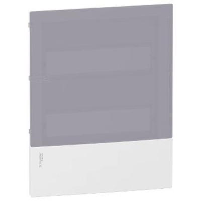 FRONTE RESI9 MP INCASSO 24 (2X12) MODULI BIANCO PORTA TRASLUCIDA