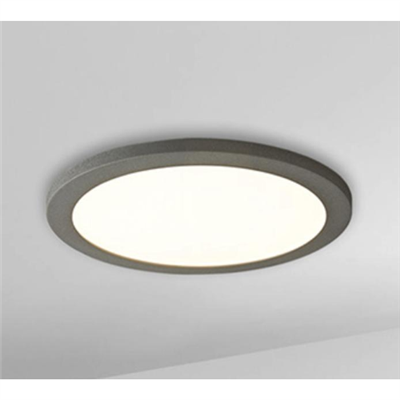 GIBAS PLAFONIERA MOON 144/74 - DIFFUSORE CORTEN (DIAM. 45CM) - PANNELLO LED 1X38W 3000K - PRODOTTO ESPOSIZIONE