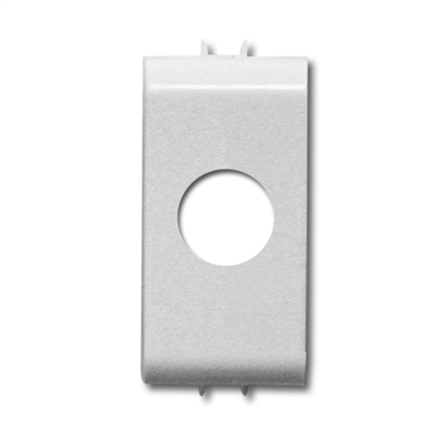 GW-CB ADATTATORE PER LA SERIE CIVILE GEWISS CHORUS BIANCO LUCIDO ® DI COLORE BIANCO BRILLANTE CON 1 FORO PER LE PRESE A 1 USCITA