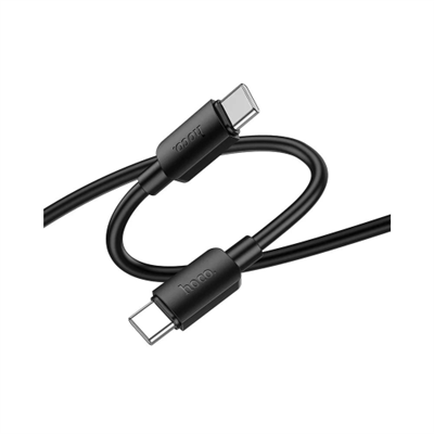 HOCO - CAVO DATI HYPER POWER DELIVERY X96 - USB TYPE-C TO USB TYPE-C, 60W, 1.0M - NERO