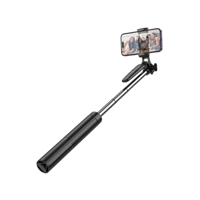 HOCO - SUPPORTO PER TREPPIEDE SELFIE STICK CON TELECOMANDO WIRELESS SOUL K19 NERO