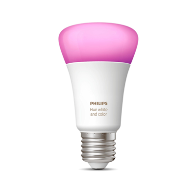 HUE WHITE AND COLOR AMBIANCE LAMPADINA E27