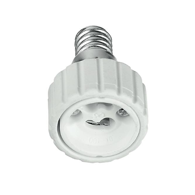 INTEC ADATTATORE PER PORTALAMPADE DA E14 A GU10