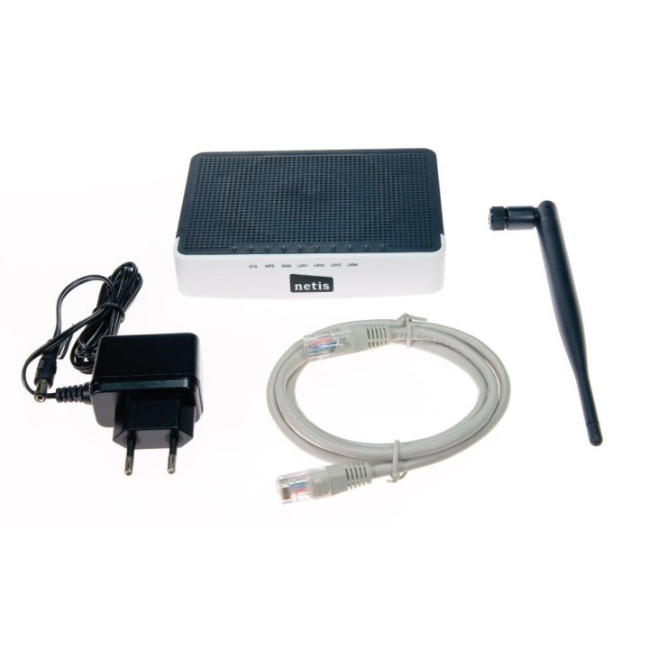 NETIS WF2411D 150MBPS WIRELESS N 2.4GHZ 802.11BGN ACCESS POINT ROUTER ANTENNA STACCABILE