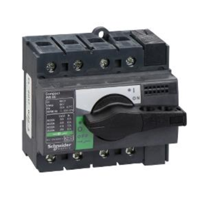 INTERRUTTORE / SEZIONATORE COMPACT INS80 - 80 A - 4 POLI