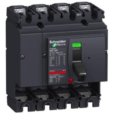 INTERRUTTORE COMPACT NSX160B - 160 A - 4 POLI - SENZA SGANCIATORE