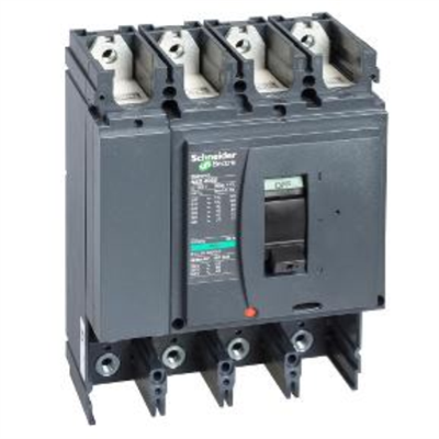 INTERRUTTORE COMPACT NSX400F - 400 A - 4 POLI - SENZA SGANCIATORE