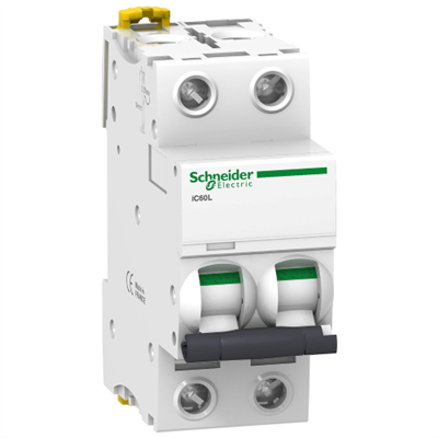 INTERRUTTORE MAGNETOTERMICO IC60L 2P C 20A 15000A