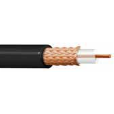 ITC CAVO COASSIALE RG 59 T PVC 75 OHM - MATASSA 100M - COLORE NERO