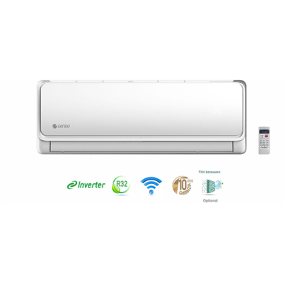 KIT CLIMATIZZATORE SENDO 24000BTU - SPLIT UNITA' INTERNA SERIE IKAROS SND-24IKSL-ID E UNITA' ESTERNA SND-24IKSL-OD