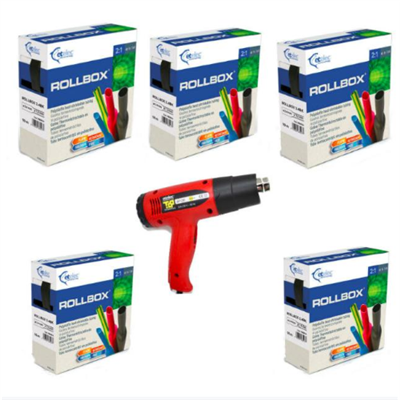 KIT ETELEC KT1064 GUAINA TERMORESTRINGENTE + TERMOSOFFIATORE HL1606 1800W