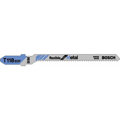 LAMA PER SEGHETTO ALTERNATIVO PRO METAL CURVE T118EOF PER METALLO