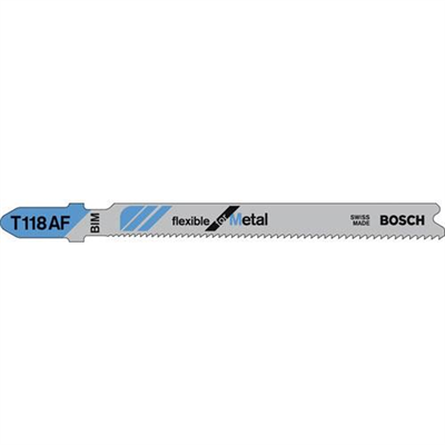 LAMA PER SEGHETTO ALTERNATIVO T 118 AF FLEXIBLE PER METALLO