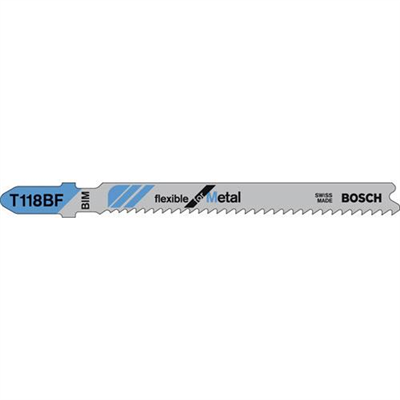 LAMA PER SEGHETTO ALTERNATIVO T 118 BF FLEXIBLE PER METALLO