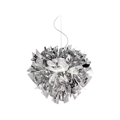 LAMPADA A SOSPENSIONE SLAMP VELI LARGE SUSPENSION LAMP SILVER - PRODOTTO ESPOSIZIONE