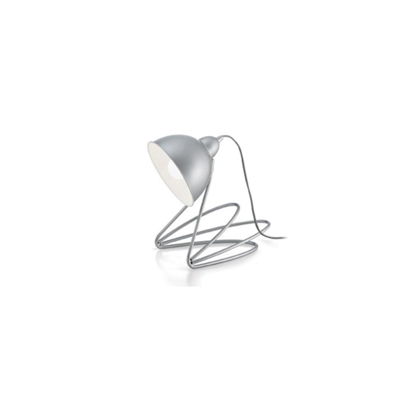 LAMPADA DA TAVOLO IDEAL LUX GUENDALIN TL1 ARGENTO