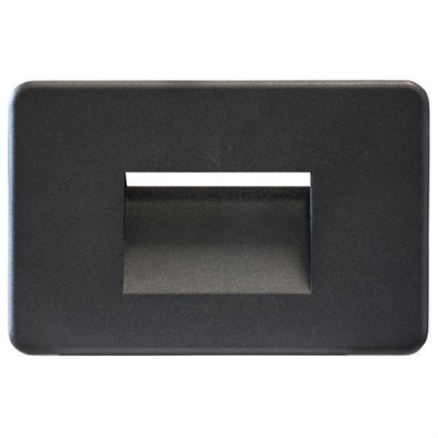 LIFE MASCHERINA DI COPERTURA PER PUNTO LUCE SEGNAPASSO LED 2W DA INCASSO - GRIGIO ANTRACITE - 39.9PL5030ZGA