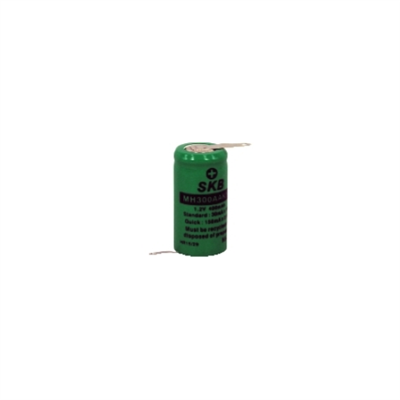 MH300AAK1P - BATTERIA RICARICABILE NI-MH 2/3AA 400MAH LAMELLE OPPOSTE SKB